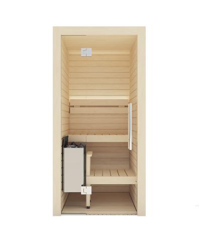 Auroom Cala Glass Mini Traditional 1 Person Sauna