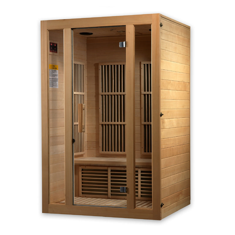 Maxxus Seattle Elite 2 Person Near Zero EMF Far Infrared Sauna
