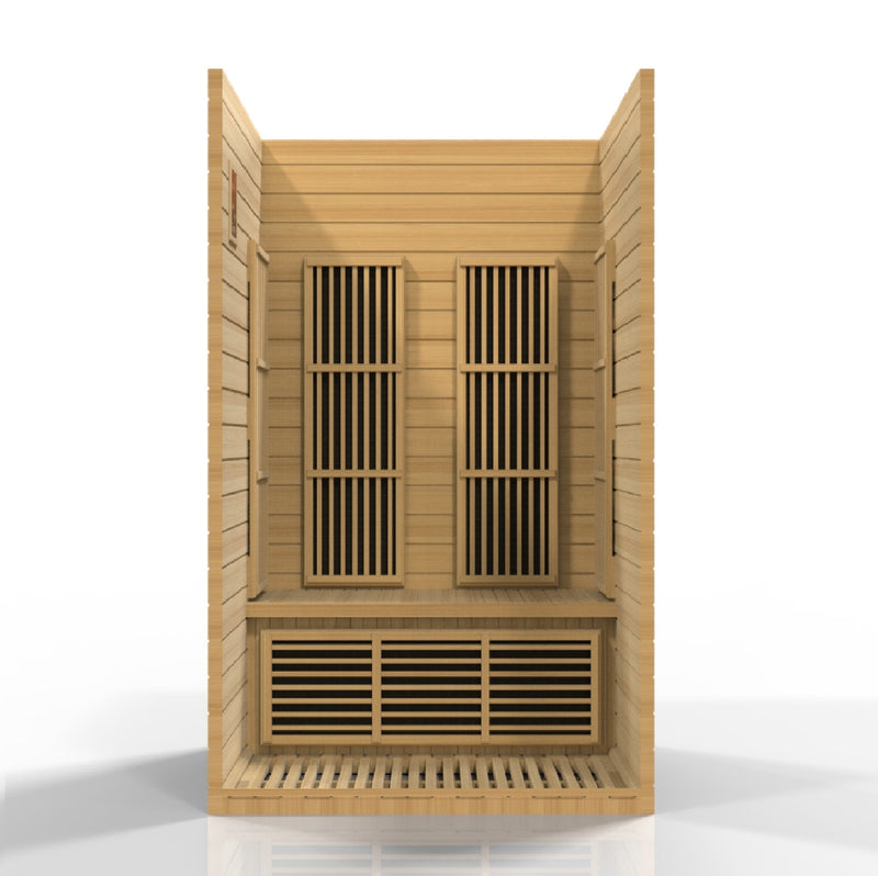 Maxxus Seattle Elite 2 Person Near Zero EMF Far Infrared Sauna