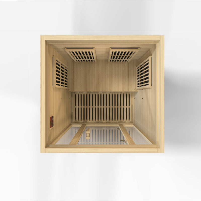 Maxxus Seattle Elite 2 Person Near Zero EMF Far Infrared Sauna