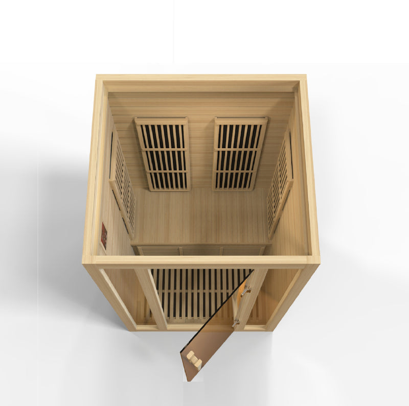 Maxxus Seattle Elite 2 Person Near Zero EMF Far Infrared Sauna