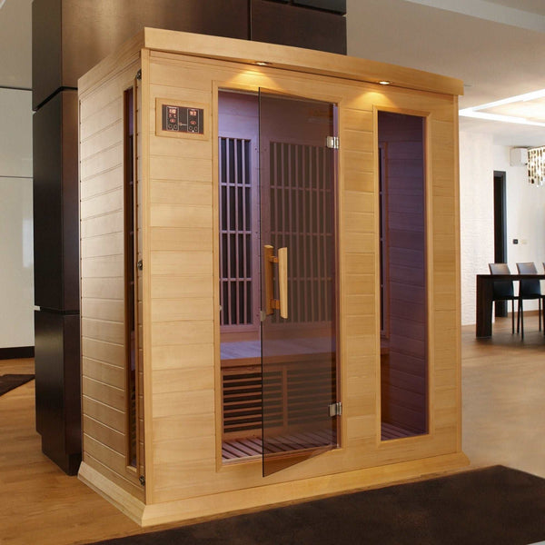 Maxxus 3 Person Low EMF FAR Infrared Sauna