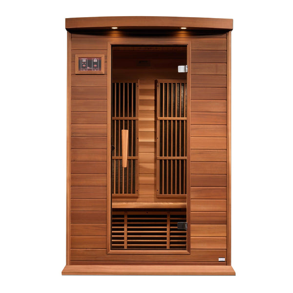 Maxxus 2 Person Near Zero EMF Far Infrared Sauna MX-K206-01-ZF CED