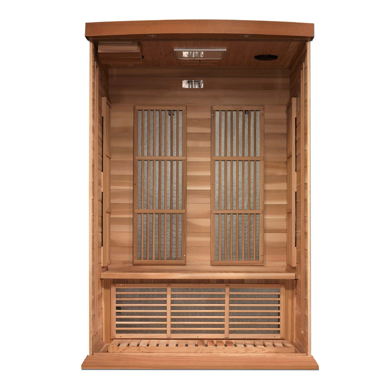 Maxxus 2 Person Near Zero EMF Far Infrared Sauna MX-K206-01-ZF CED