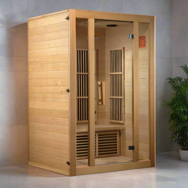 Maxxus Seattle Elite 2 Person Near Zero EMF Far Infrared Sauna