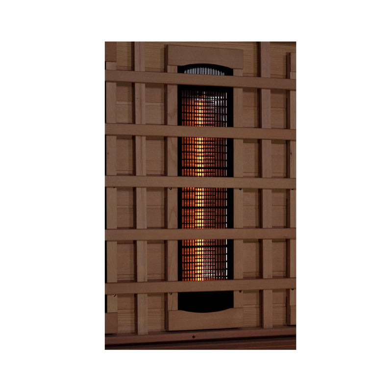 Golden Designs Reserve 6 Person Near Zero EMF Full Spectrum Infrared Sauna, GDI-8260-01